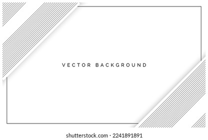 luxury black and white rectangle background design-02