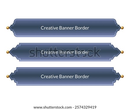 luxury blue arch arabic islamic text box title frame border set with ornamental illustration for invitation card template. Infographic template.
