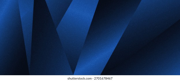 Luxury blue background. Abstract glowing background with grainy texture