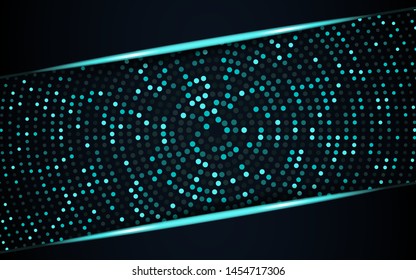 luxury blue black background with glitters