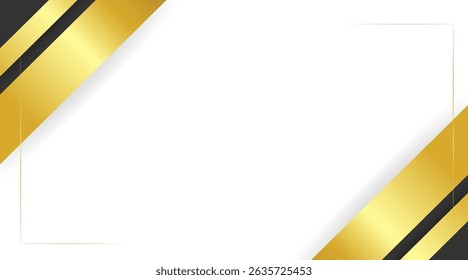 Luxury blue geometric background template with modern abstract shapes.
