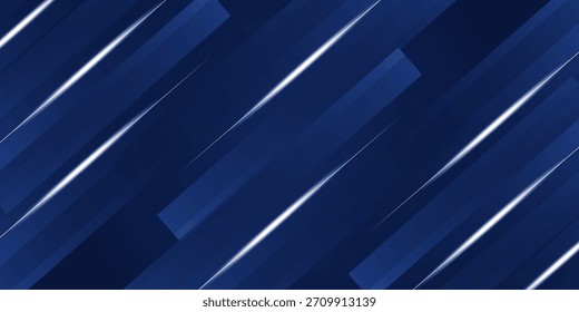 Design de vetor de fundo azul dourado de luxo em eps 10