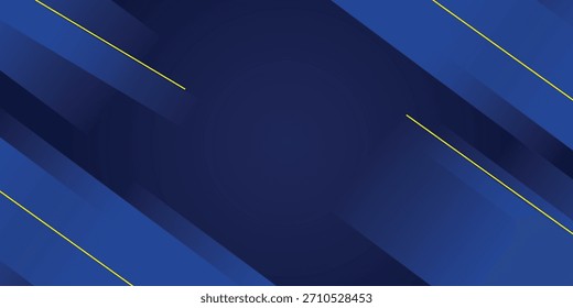 Diseño de Vector de fondo dorado azul de lujo en eps 10
