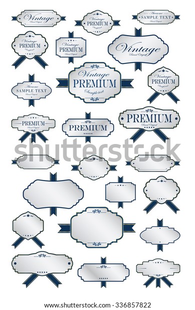 Blank Labels Template from image.shutterstock.com