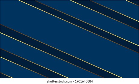 Luxury Blue Paper Cut Hintergrund für Poster, Flyer, Vektorgrafik, Cover Design, Buch, CD, Banner und Website-Werbung