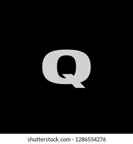 Luxury Bold Letter Q