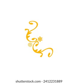 Luxury Border Corner Frame Element