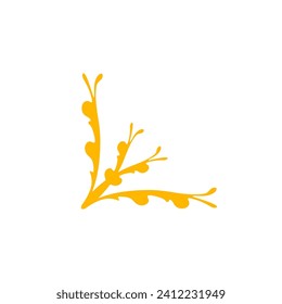 Luxuriöses Grenz-Eckelement