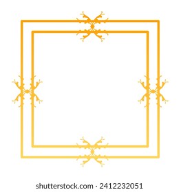 Luxury Border Corner Frame Element