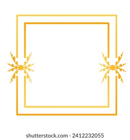 Luxury Border Corner Frame Element