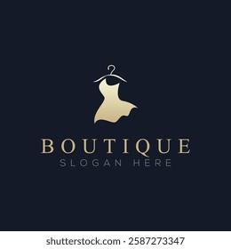 Luxury boutique logo vector, a logo suitable for boutiques