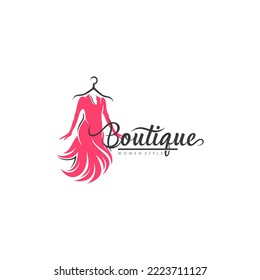 Luxury boutique logo vector templates