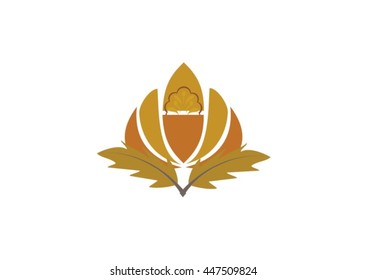 Luxury Brand Logo design,crest logo,hotel logo,vector logo template