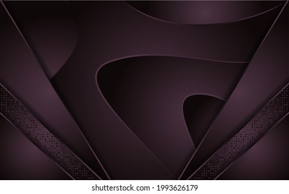 Fondo marrón de lujo con diseño de textura ondulada. Diseño de concepto elegante