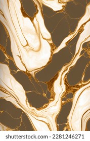 fondo de textura de mármol abstracto dorado y marrón de lujo