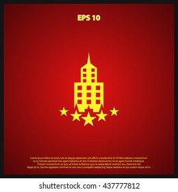 luxury building icon