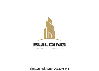 Luxury Building Logo Construction Icon Vector Stock Vector (Royalty ...