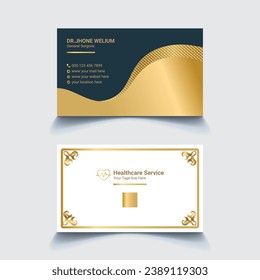 Design der Luxus-Business-Card