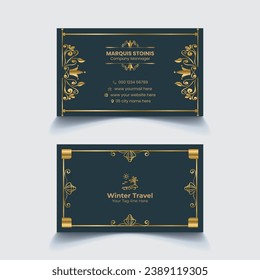 Luxury Buisness Card Design Template