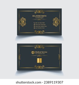 Design der Luxus-Business-Card