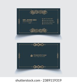 Luxury Buisness Card Design Template