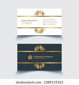 Luxury Buisness Card Design Template