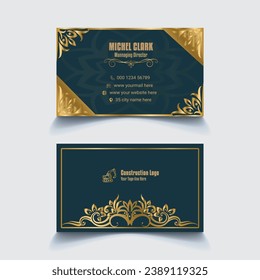 Luxury Buisness Card Design Template