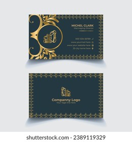 Design der Luxus-Business-Card