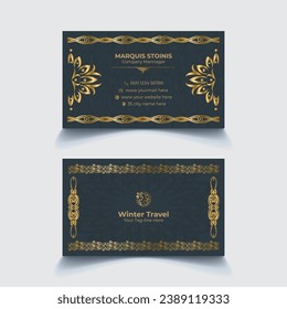 Luxury Buisness Card Design Template