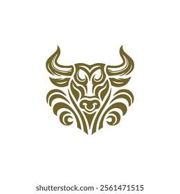 Luxury bull logo for sale.
