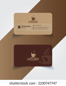 Luxury Business Card for Coffee Shop