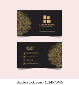 Luxury Business Card Design Template Vector File