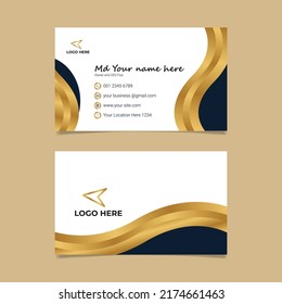 luxury business card design template