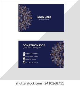 luxury business card design template