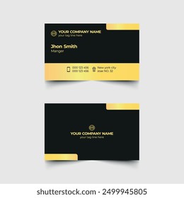 Luxury Business Card Design Template 