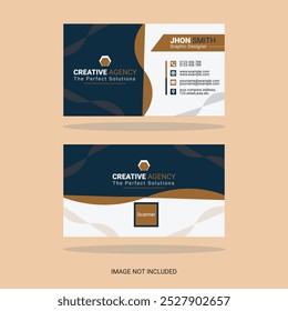 Luxury Business card design template for company