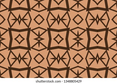 Luxury business card and golden vintage ornament logo template.  Retro  elegant  flourishes ornamental frame design and pattern background. Brown pattern, brown image    