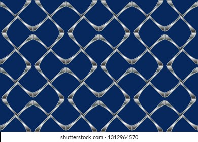 Luxury business card and silver vintage ornament logo template.  Retro  elegant  flourishes ornamental frame design and pattern background. Volumetric metal mosaic on a colored background. 