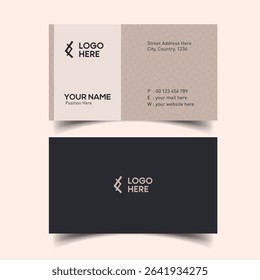 Luxury Business Card Template for High-End Brands