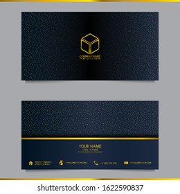 Luxury business card template. Vector Illustration EPS 10