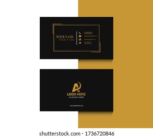 Luxury Business card Template, Vector