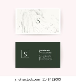 Luxury Business Card Vector Template