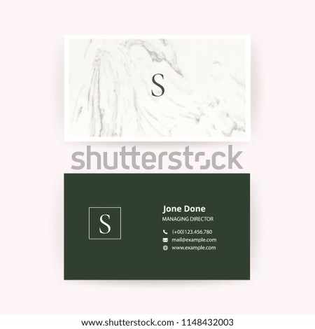 Luxury Business Card Vector Template