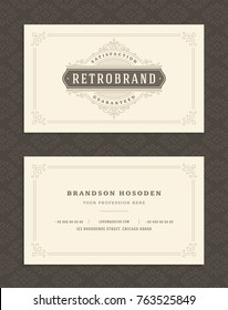 Antique Business Card Images Stock Photos Vectors Shutterstock