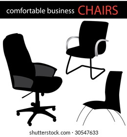 Luxury Business Chair Set