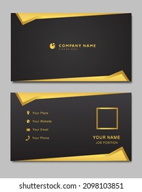 Luxury Bussines Card. Id Card. Eps10 Vector