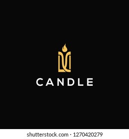 Luxury Candle Logo Design