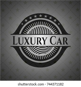 Luxury Car dark emblem