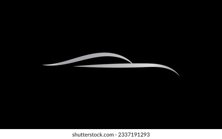 luxury car logo with metallic color