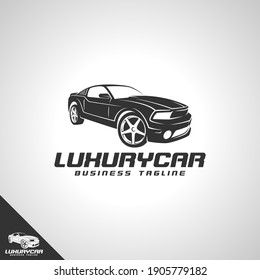 Luxury Car Logo Template .